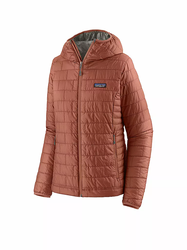 PATAGONIA | Damen Isolationsjacke Nano Puff® Hoodie | kupfer