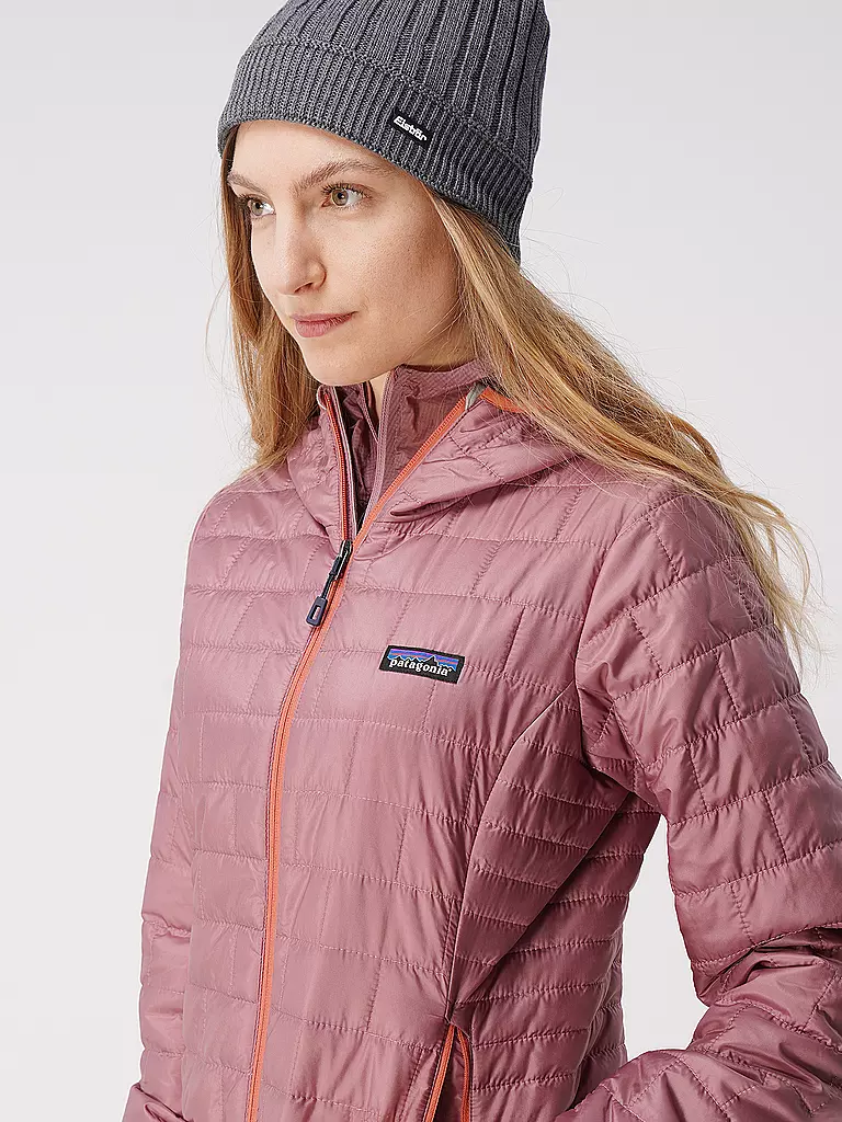 PATAGONIA | Damen Isolationsjacke Nano Puff® Hoodie | rosa