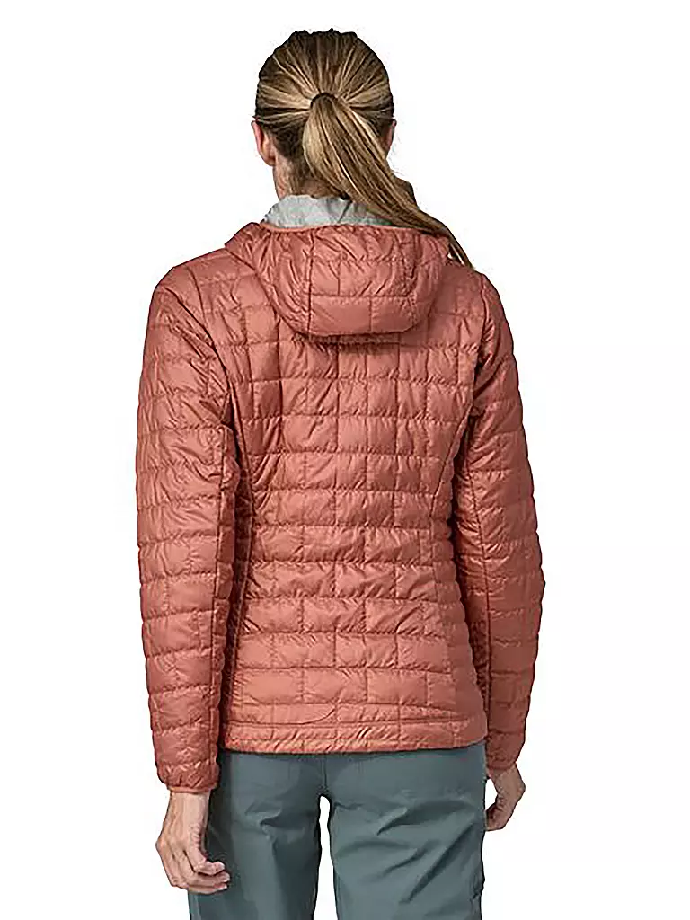 PATAGONIA | Damen Isolationsjacke Nano Puff® Hoodie | kupfer