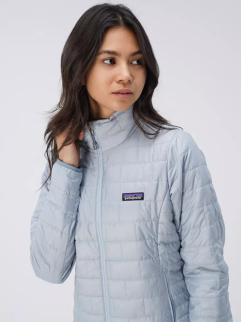 PATAGONIA | Damen Isolationsjacke Nano Puff® | hellblau