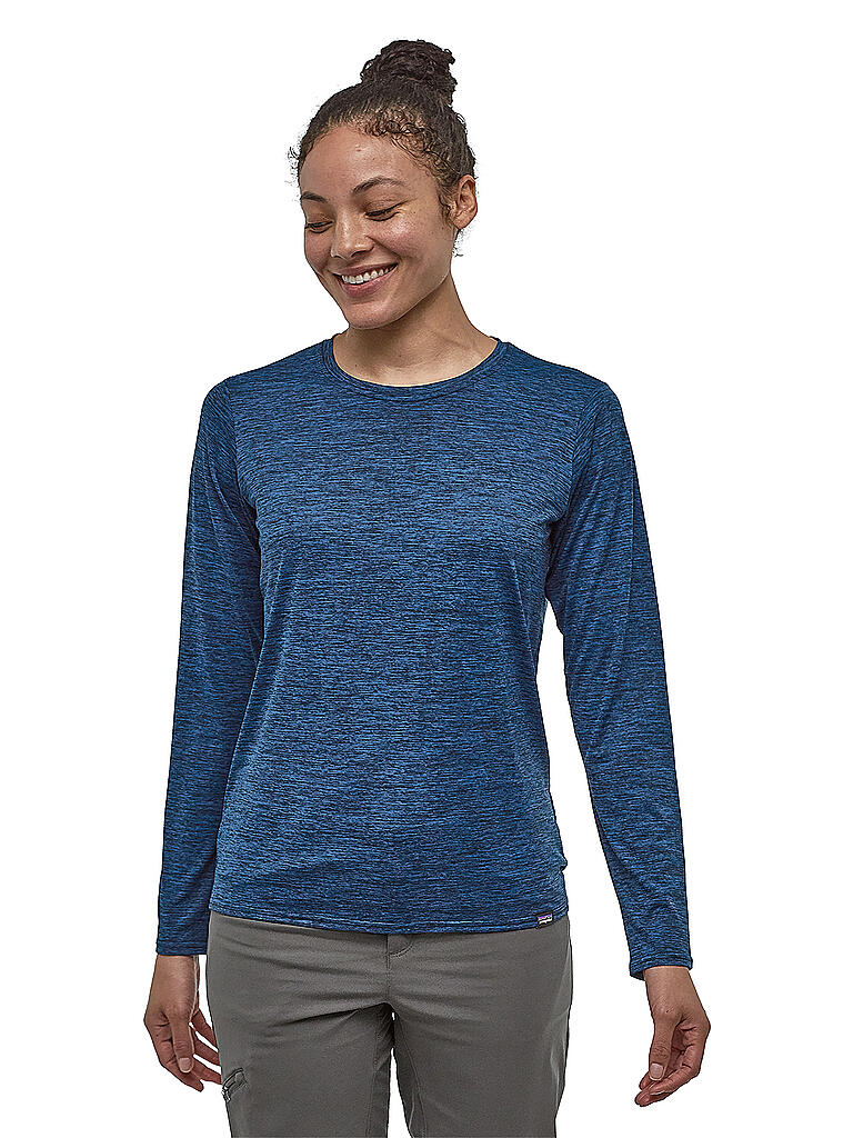 PATAGONIA | Damen Langarmshirt Capilene® Cool Daily | blau