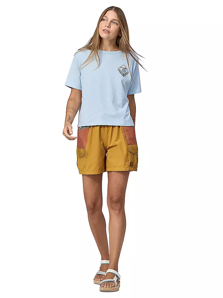 PATAGONIA | Damen Short Outdoor Everyday 4" | gold