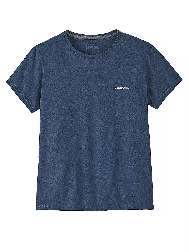 PATAGONIA | Damen T-Shirt P-6 Logo Responsibili | blau