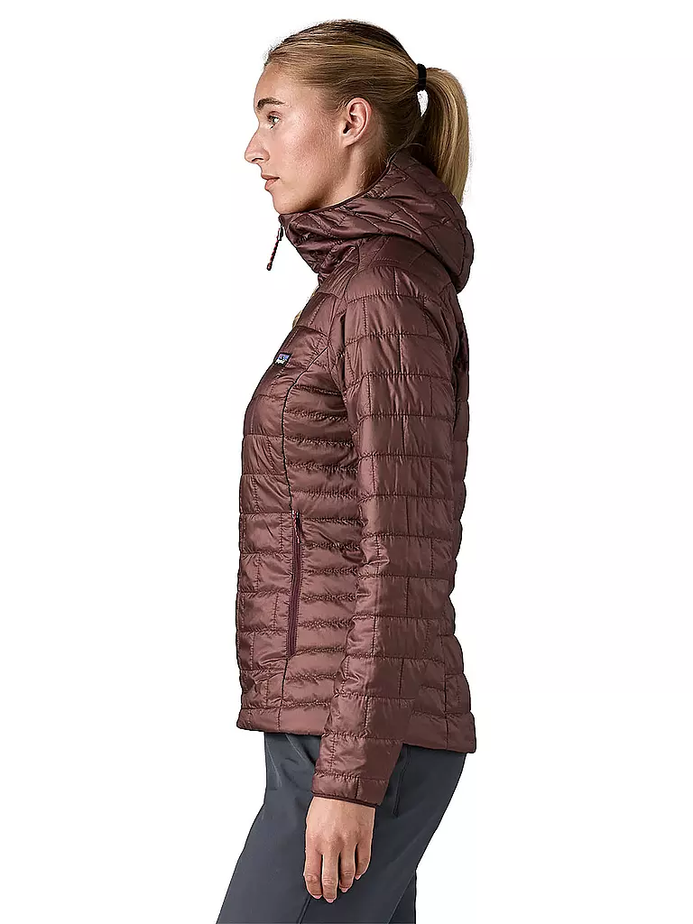 PATAGONIA | Damen Touren Isojacke Nano Puff Hoodie | dunkelrot