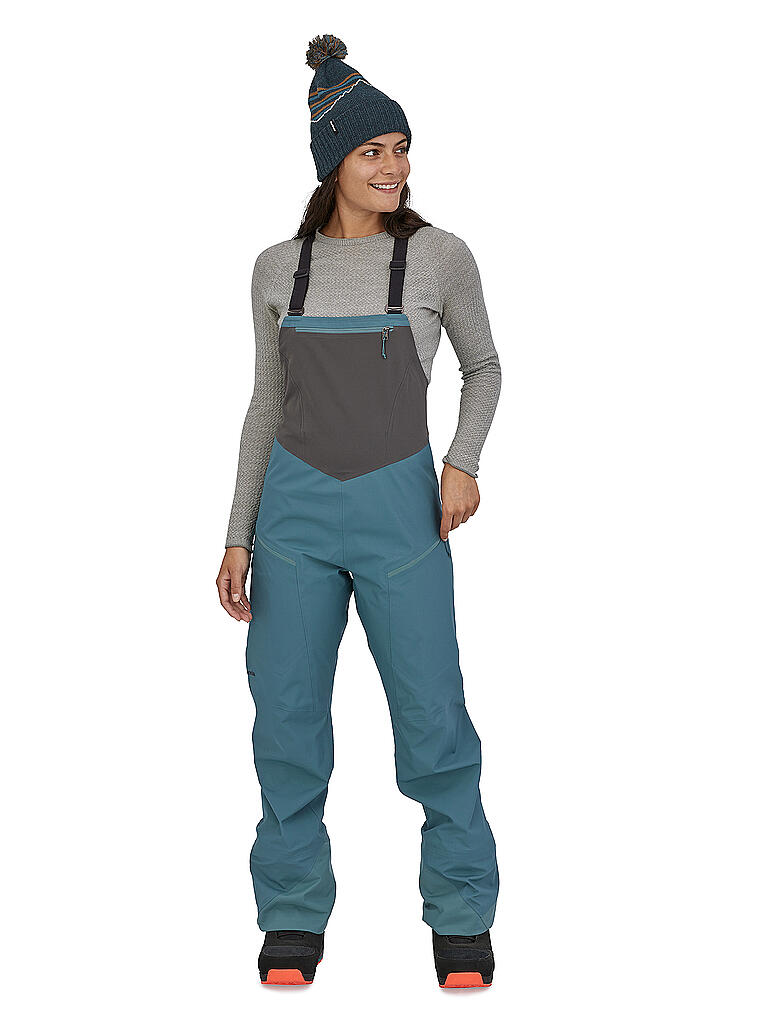 PATAGONIA | Damen Tourenhose SnowDrifter Bibs | blau