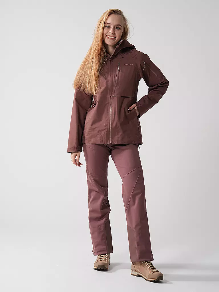 PATAGONIA | Damen Tourenjacke Upstride GTX 3L Hoodie | beere