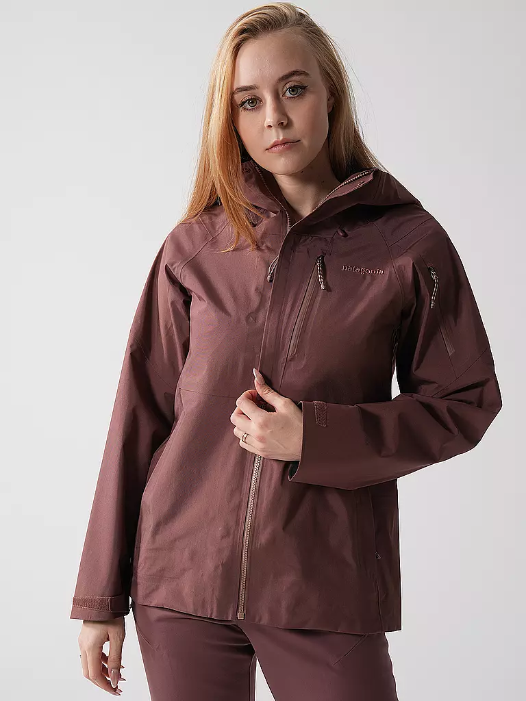 PATAGONIA | Damen Tourenjacke Upstride GTX 3L Hoodie | beere