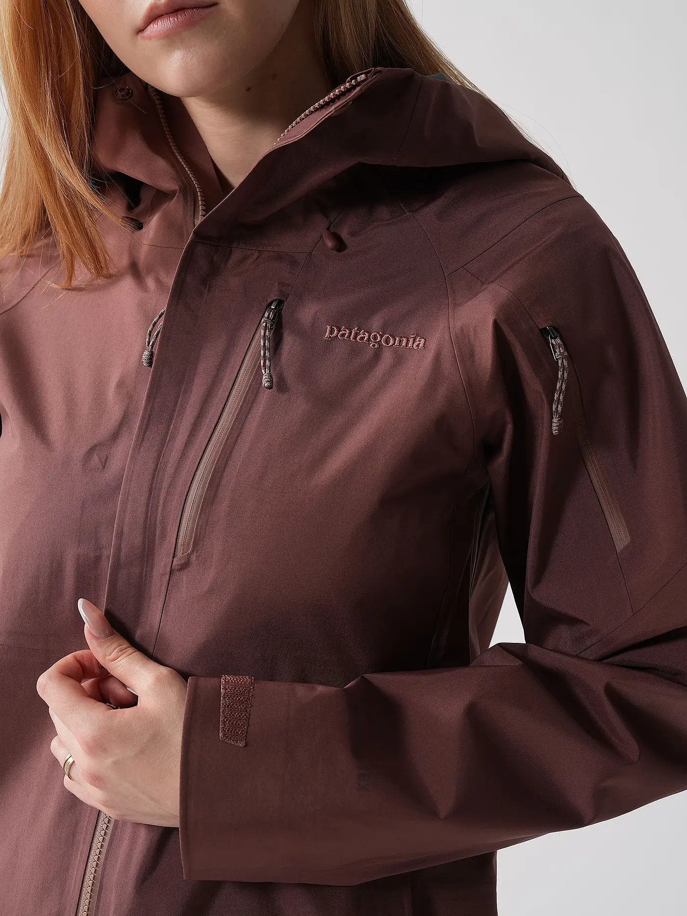 PATAGONIA | Damen Tourenjacke Upstride GTX 3L Hoodie | beere