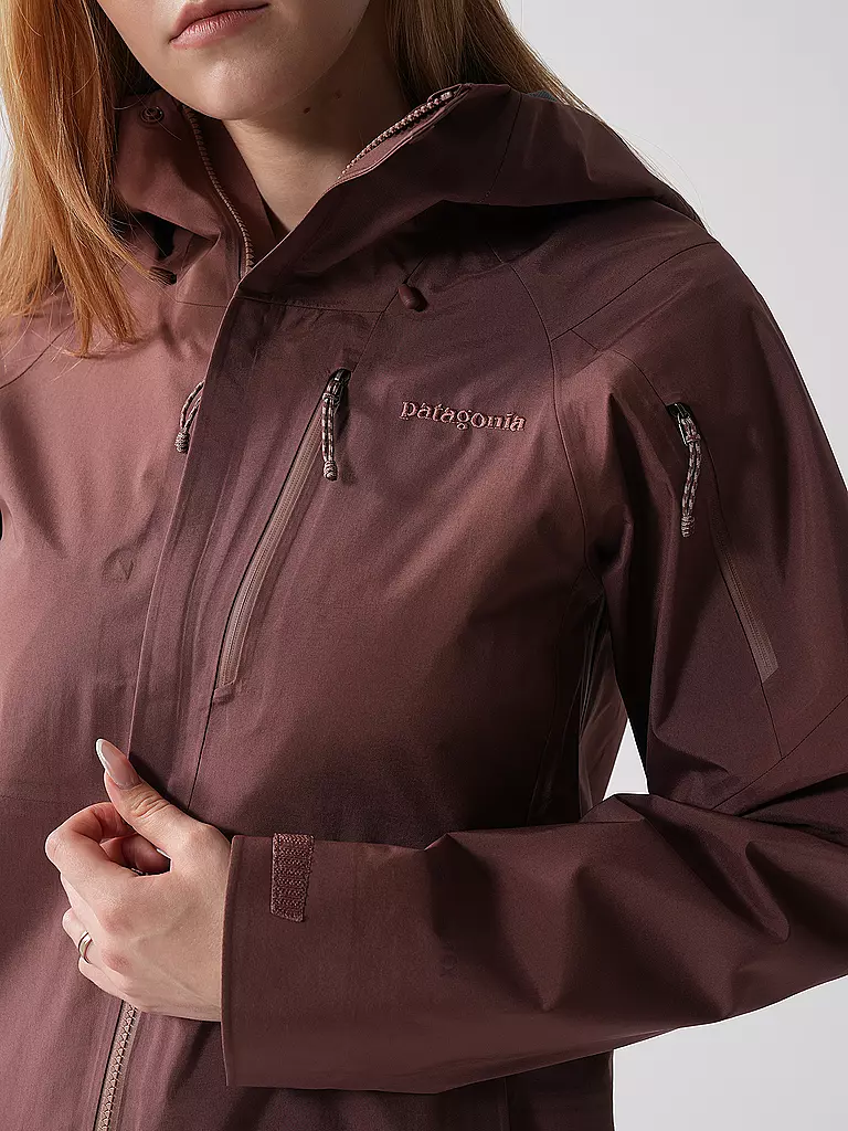 PATAGONIA | Damen Tourenjacke Upstride GTX 3L Hoodie | beere