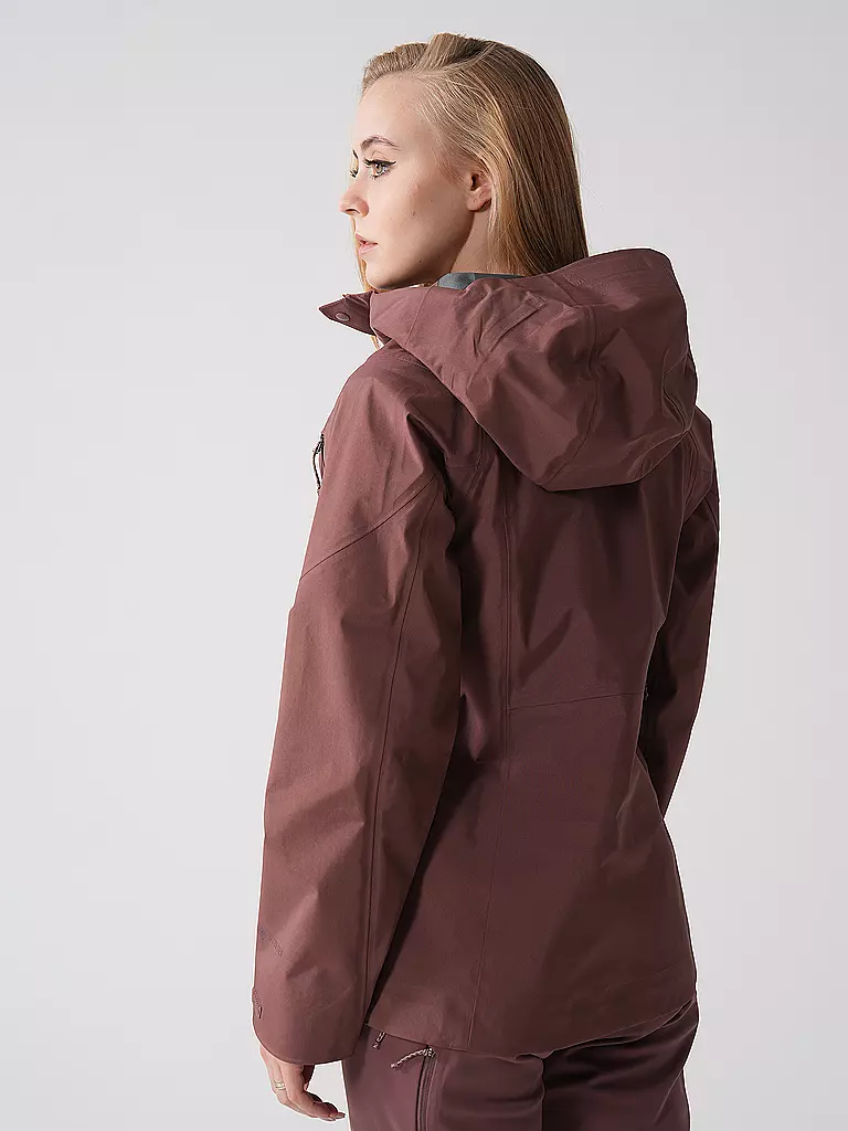 PATAGONIA | Damen Tourenjacke Upstride GTX 3L Hoodie | beere