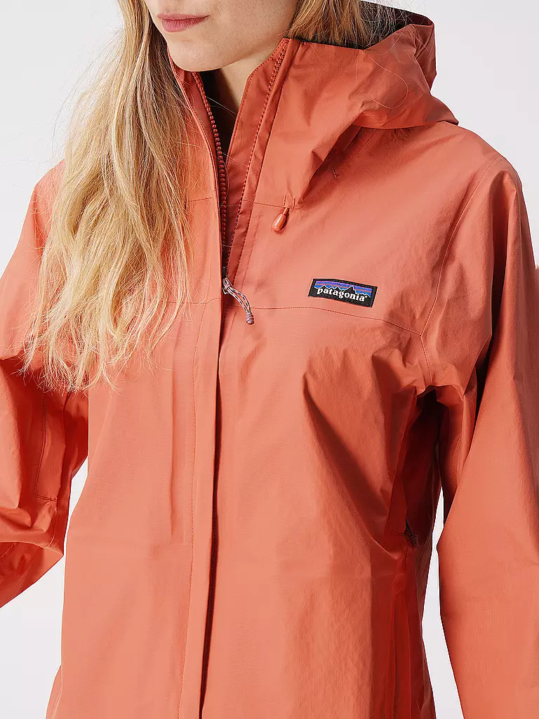 PATAGONIA Damen Wanderjacke Torrentshell 3L koralle