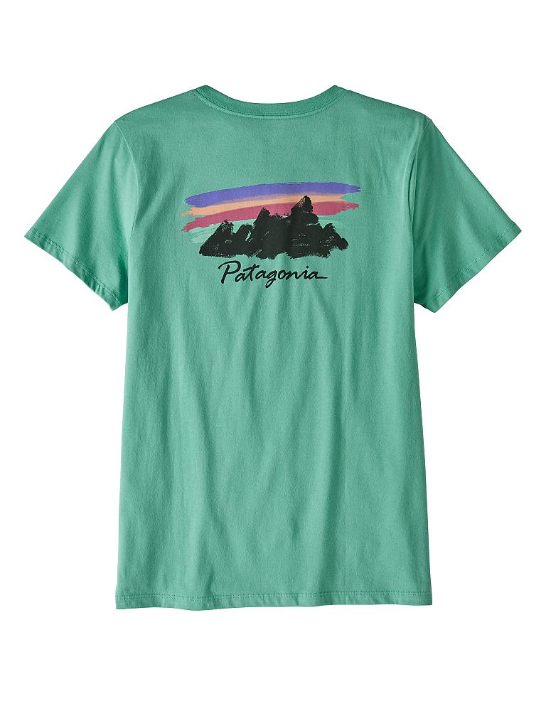 PATAGONIA | Damen Wandershirt Hand Fitz Roy | grün