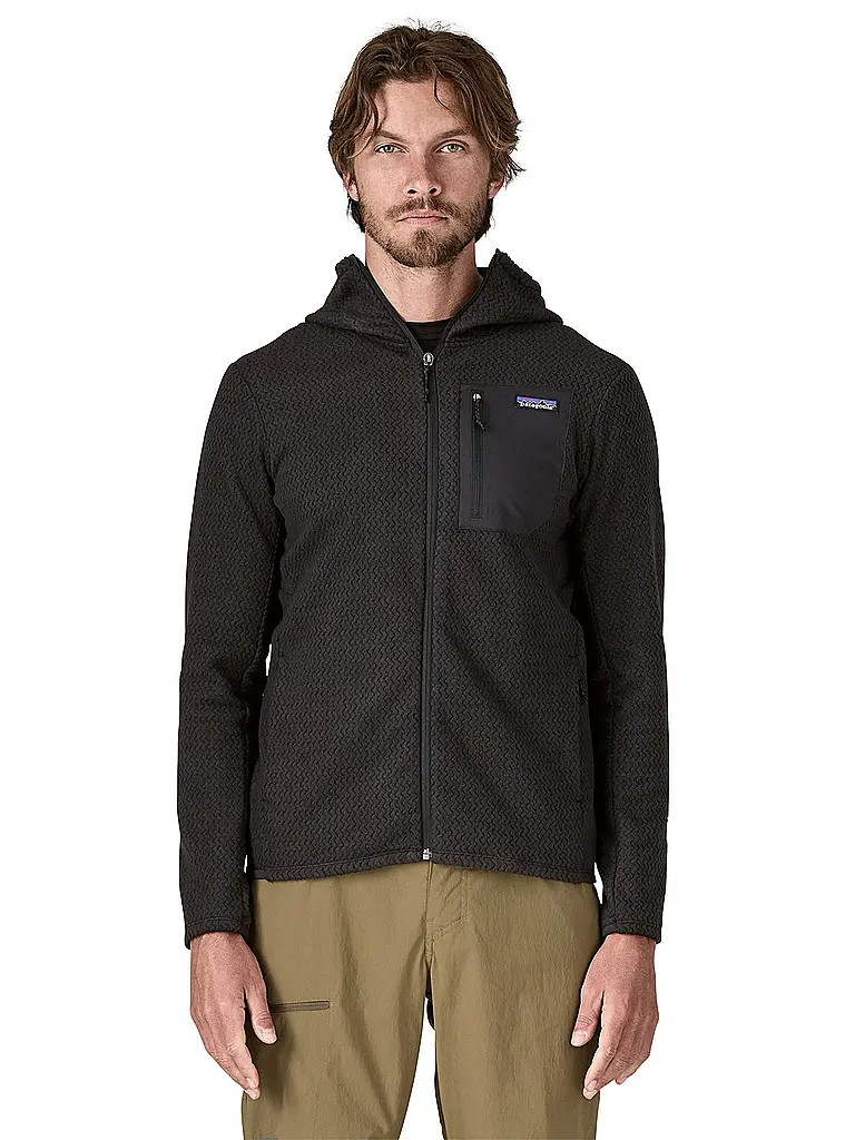 PATAGONIA | Herren Fleecejacke R1® Air Full-Zip  | schwarz