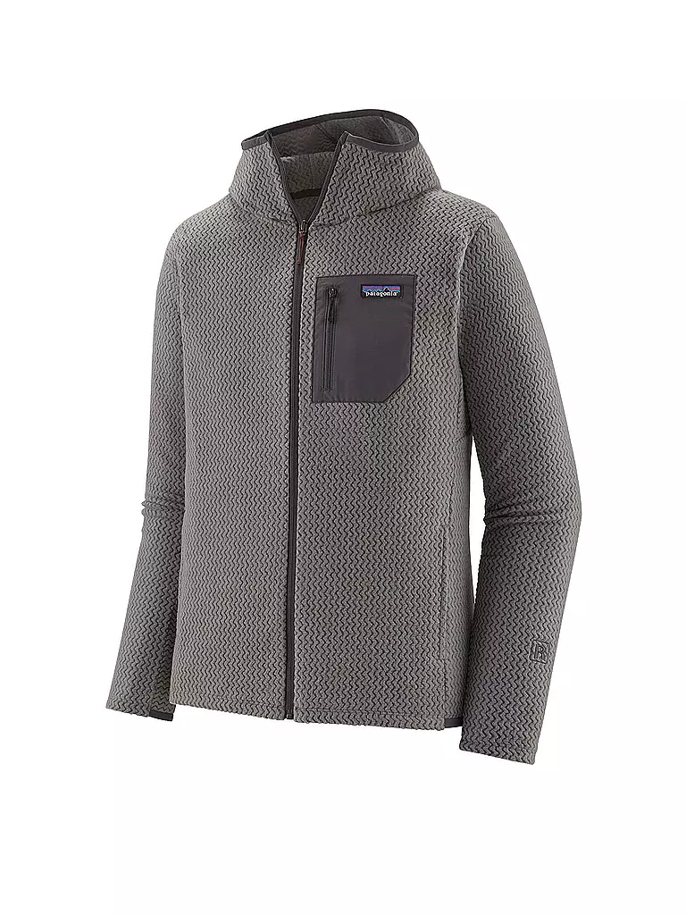 PATAGONIA | Herren Fleecejacke R1® Air Full-Zip Hoodie | grau