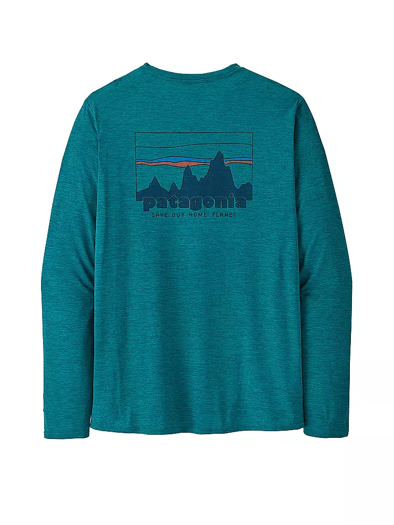 PATAGONIA | Herren Funktionsshirt Capilene® Cool Daily Graphic | petrol
