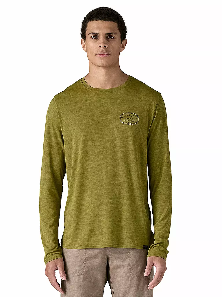 PATAGONIA | Herren Funktionsshirt Capilene® Cool Daily Graphic | olive