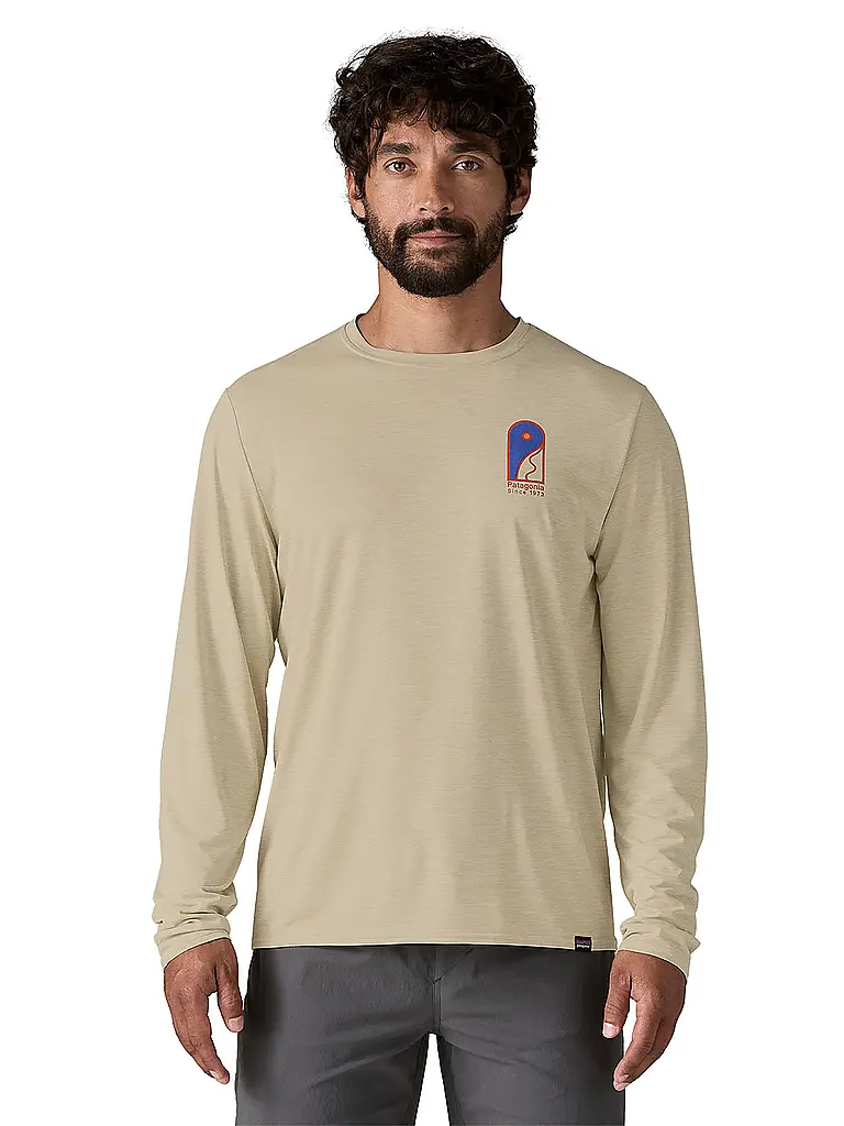 PATAGONIA | Herren Funktionsshirt Capilene® Cool Daily Graphic | beige