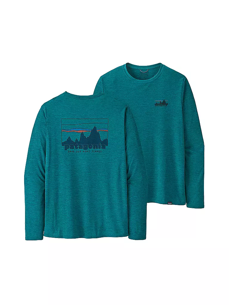 PATAGONIA | Herren Funktionsshirt Capilene® Cool Daily Graphic | petrol