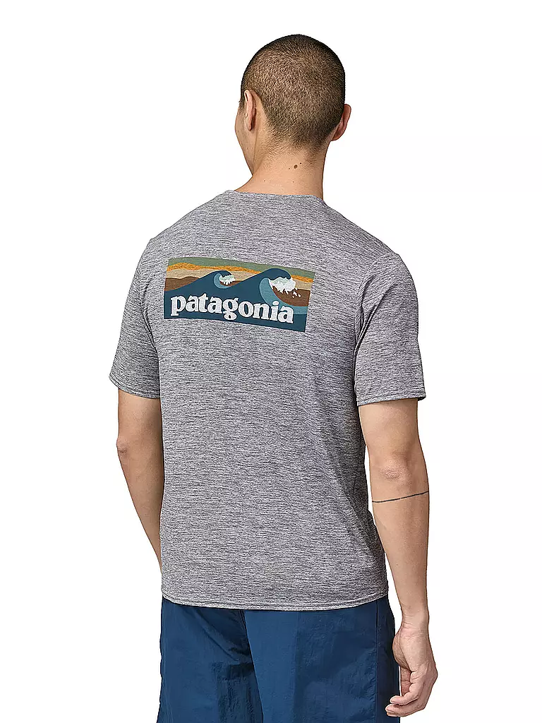 PATAGONIA | Herren Funktionsshirt Capilene® Cool Daily Graphic | hellblau