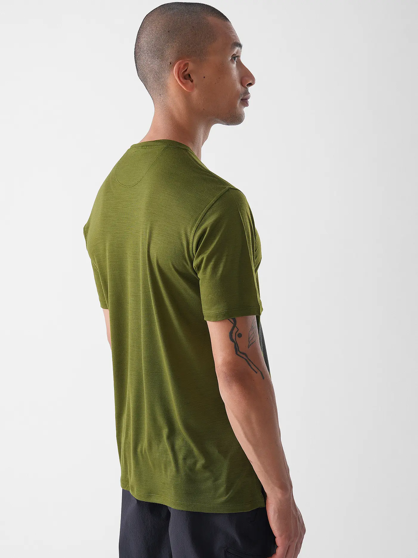 PATAGONIA | Herren Funktionsshirt Capilene® Cool Merino  | olive