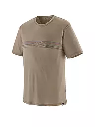 PATAGONIA | Herren Funktionsshirt Capilene® Cool Merino Graphic | camel