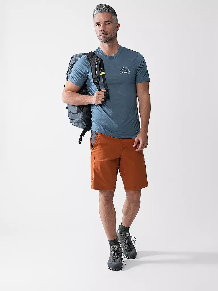PATAGONIA | Herren Funktionsshirt Capilene® Cool Merino Graphic | dunkelblau