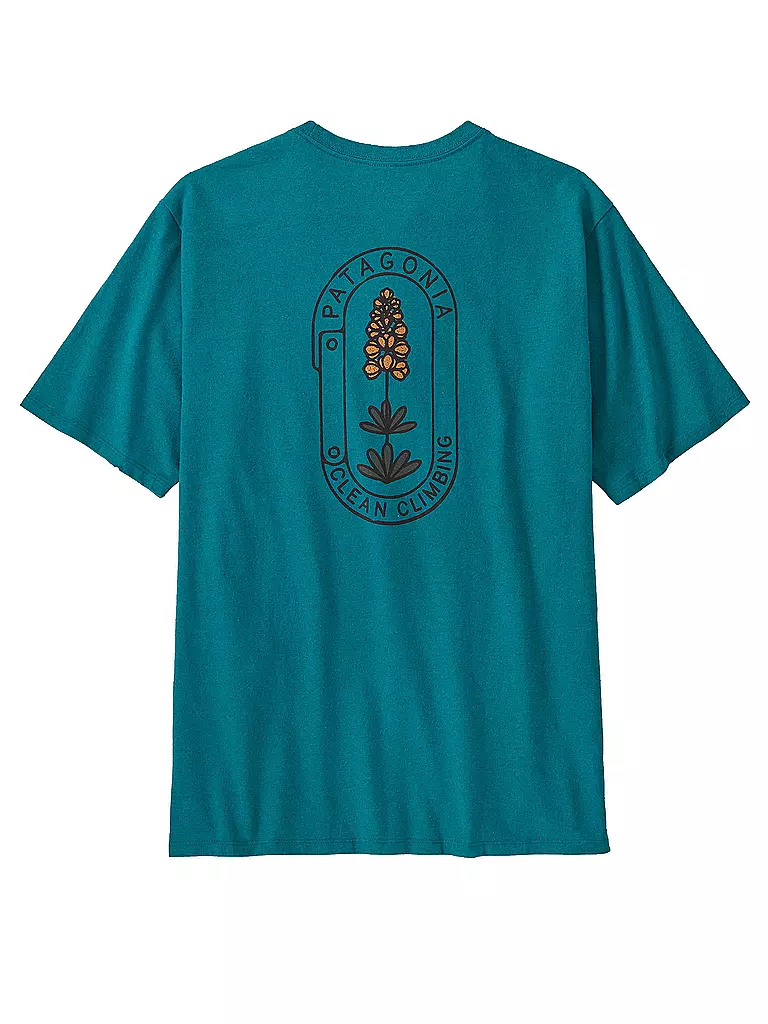 PATAGONIA | Herren Funktionsshirt Clean Climb Trade Responsibili | petrol