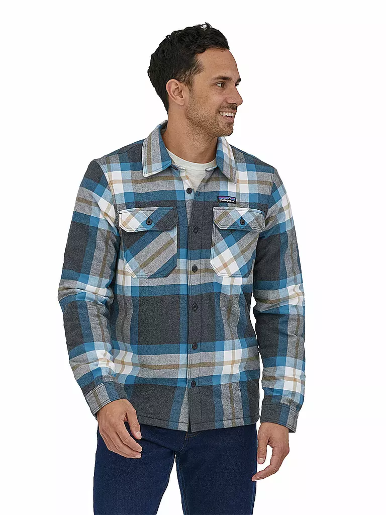 PATAGONIA | Herren Hemd Insulated Organic Cotton Midweight Fjord Flannel | schwarz