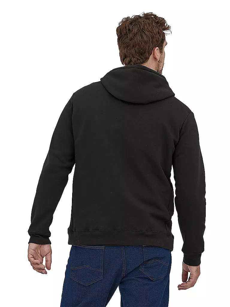 PATAGONIA | Herren Hoodie P-6 Logo Uprisal  | schwarz