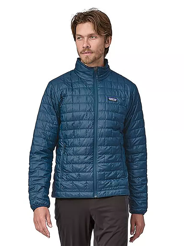 PATAGONIA | Herren Isojacke Nano Puff® Hoodie | dunkelblau