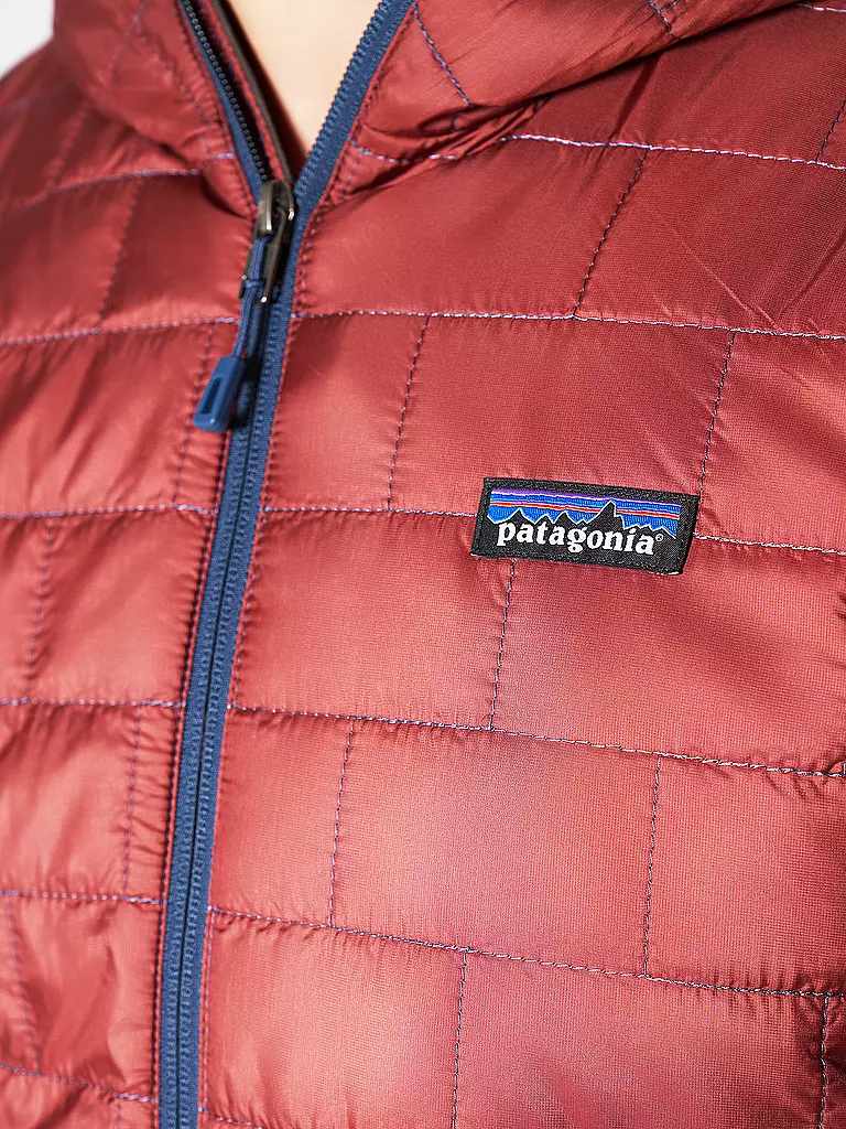 PATAGONIA | Herren Isojacke Nano Puff® Hoodie | rot