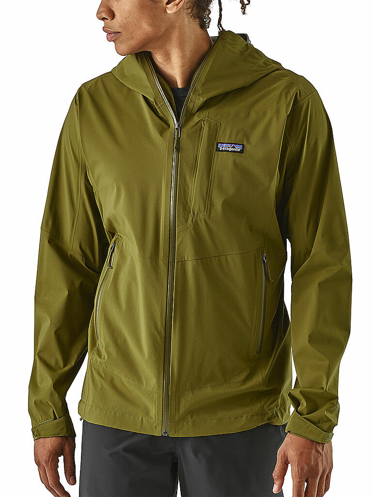 PATAGONIA | Herren Jacke Stretch Rainshadow Hoody | grün