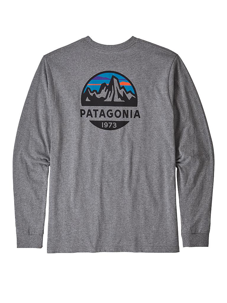 PATAGONIA | Herren Langarmshirt Fitz Roy Scope Responsibili-Tee® | grau