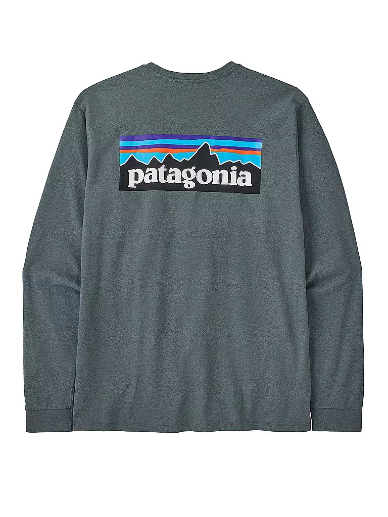 PATAGONIA | Herren Shirt P-6 Logo Responsibili-Longsleeve® | grau