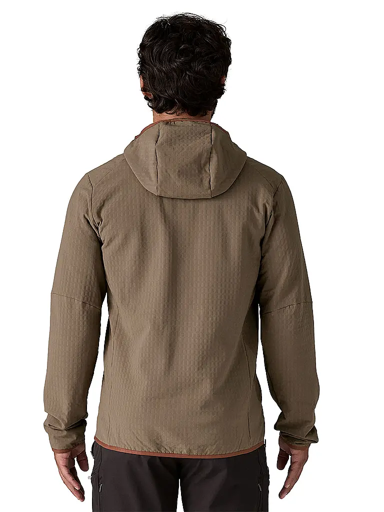 PATAGONIA | Herren Softshelljacke R2® TechFace Hoodie | hellbraun