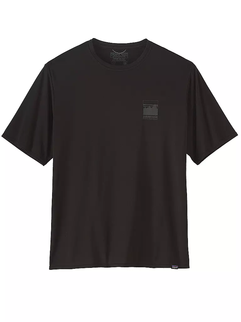 PATAGONIA | Herren T-Shirt Capilene® Cool Daily Graphic | schwarz