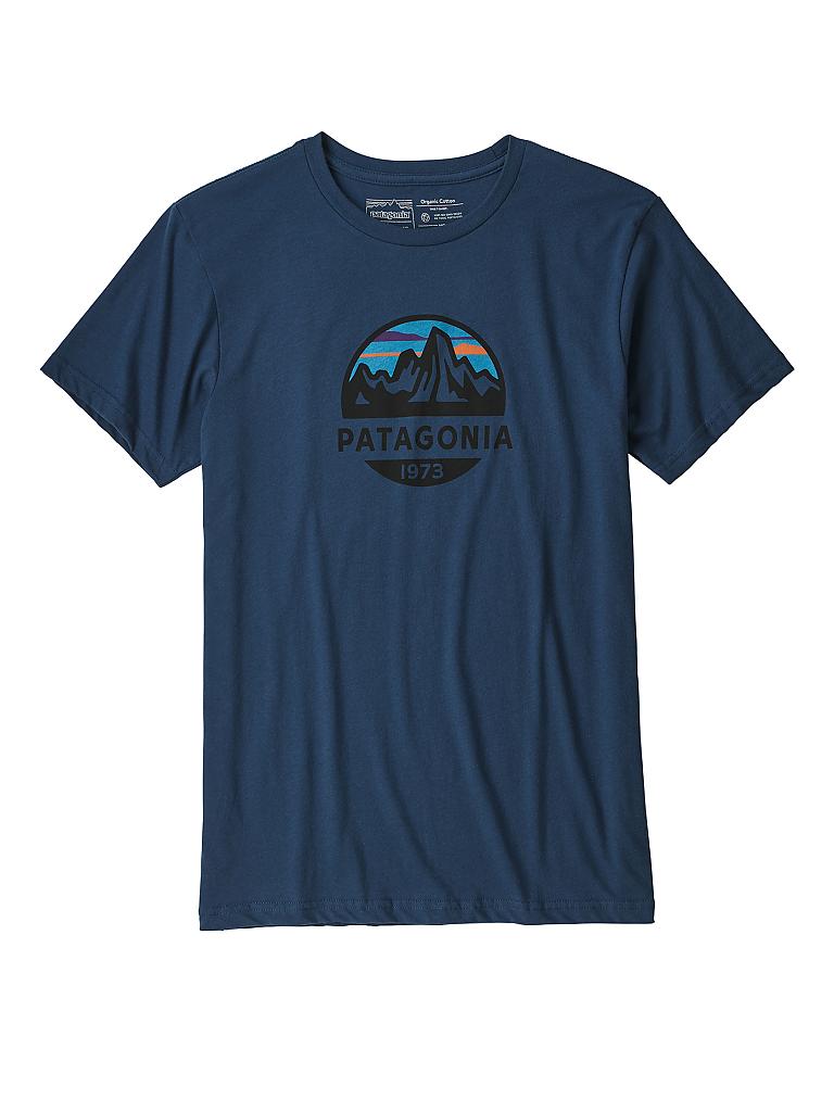 PATAGONIA | Herren T-Shirt M's Fitz Roy Scope Organic Cotton | blau