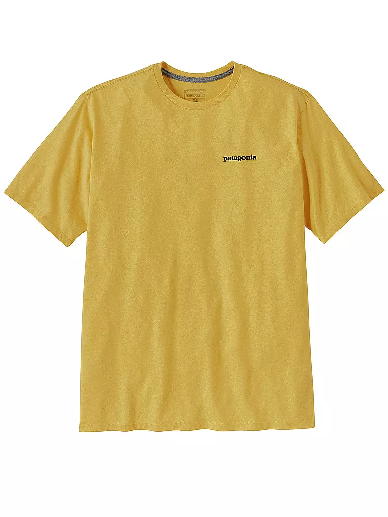 PATAGONIA | Herren T-Shirt P-6 Logo | gelb