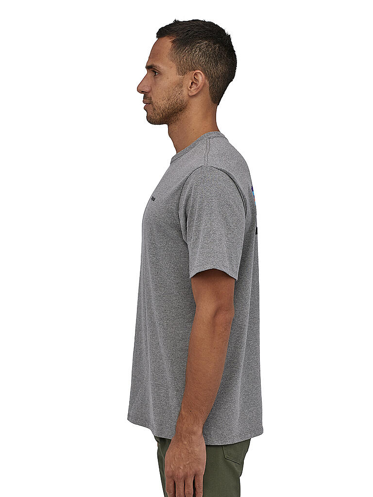 PATAGONIA | Herren T-Shirt P-6 Logo | grau