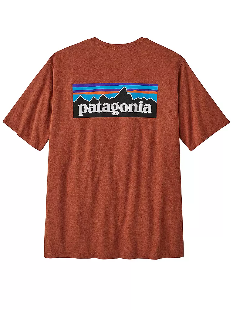 PATAGONIA | Herren T-Shirt P-6 Logo | kupfer