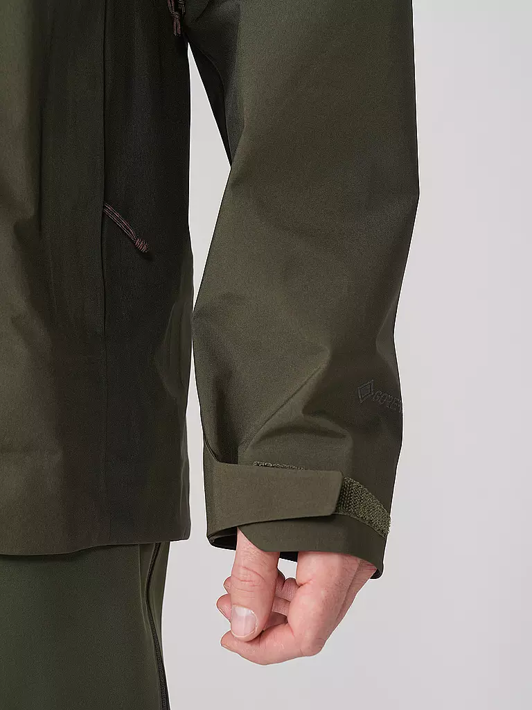 PATAGONIA | Herren Tourenjacke Untracked GTX 3L Hoodie | dunkelgrün