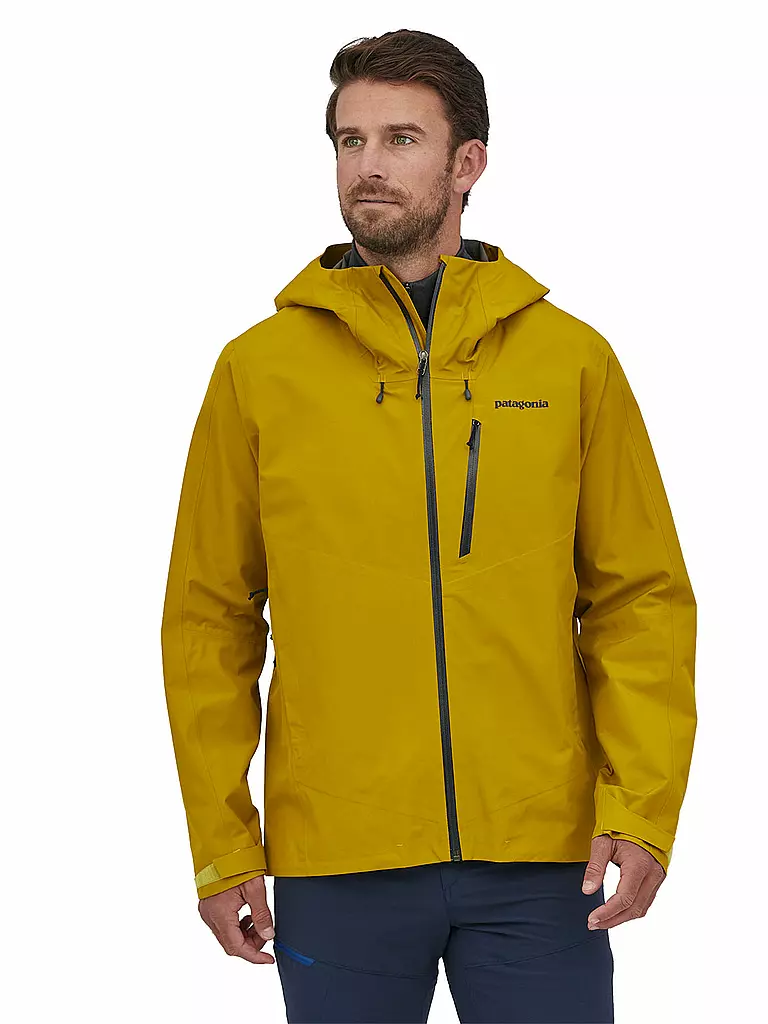 PATAGONIA | Herren Wanderjacke Calcite GORE-TEX Paclite® Plus | gelb