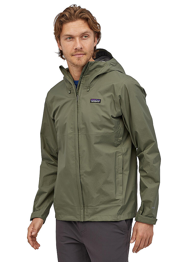 PATAGONIA | Herren Wanderjacke Torrentshell 3L | olive