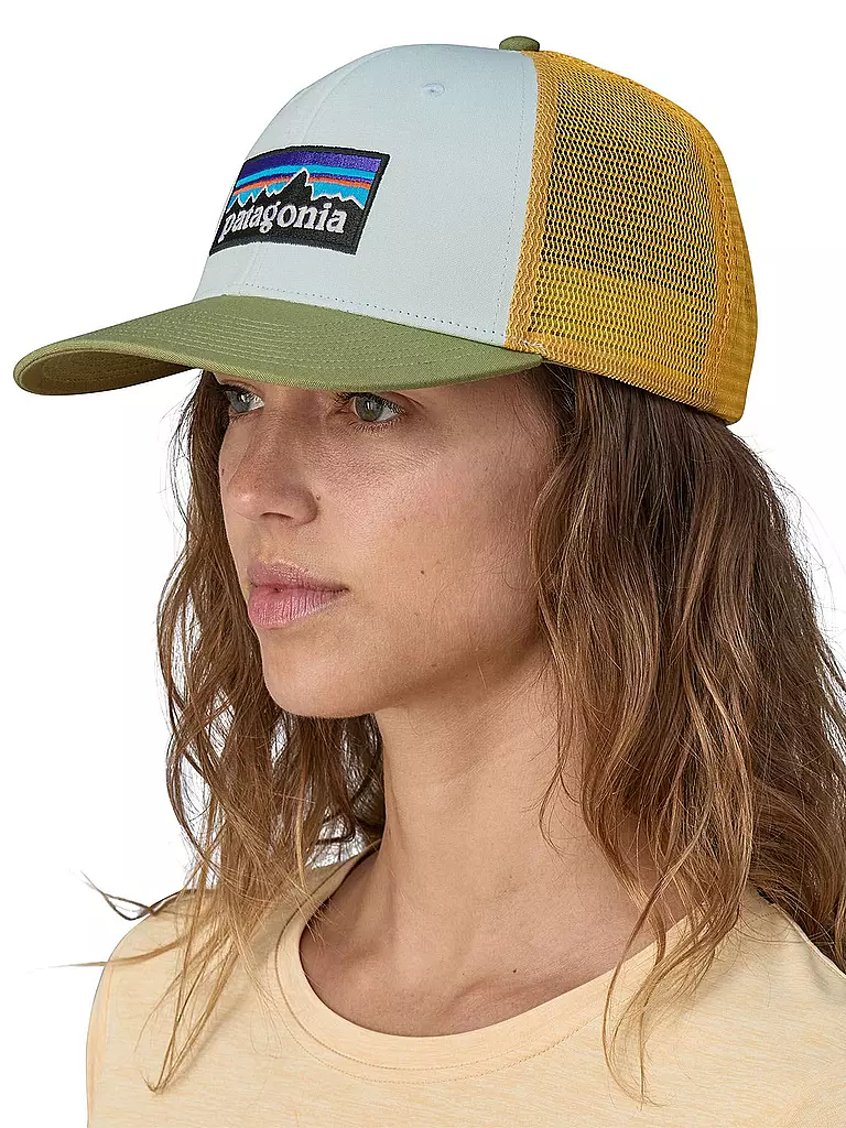 PATAGONIA | Kappe P-6 Logo Trucker | olive