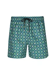 PAUL | Herren Badeshort Printed | Grün