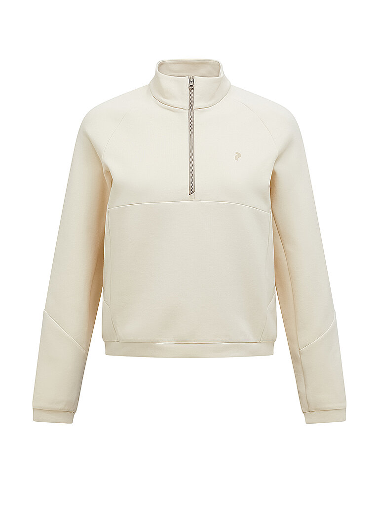 PEAK PERFORMANCE Damen Sweater Sportstech 1/2 Zip creme | M