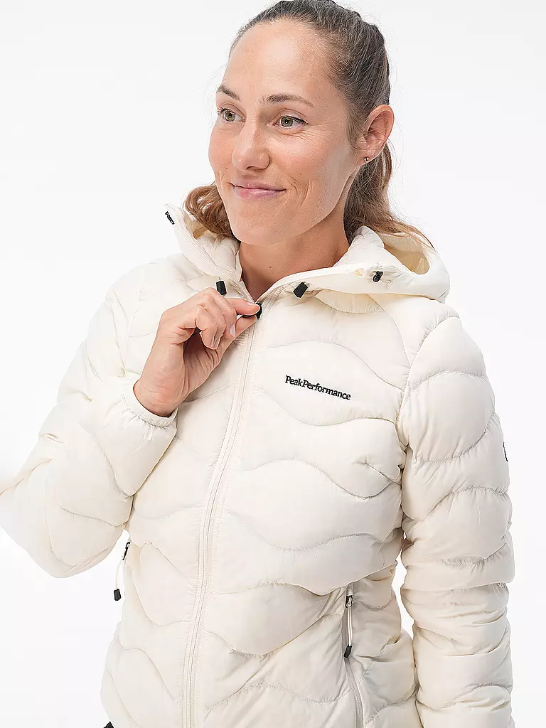 PEAK PERFORMANCE | Damen Freizeitjacke Helium Down Hoodie | weiss