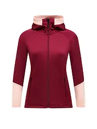 PEAK PERFORMANCE | Damen Kapuzenjacke Ride Essentials | beere