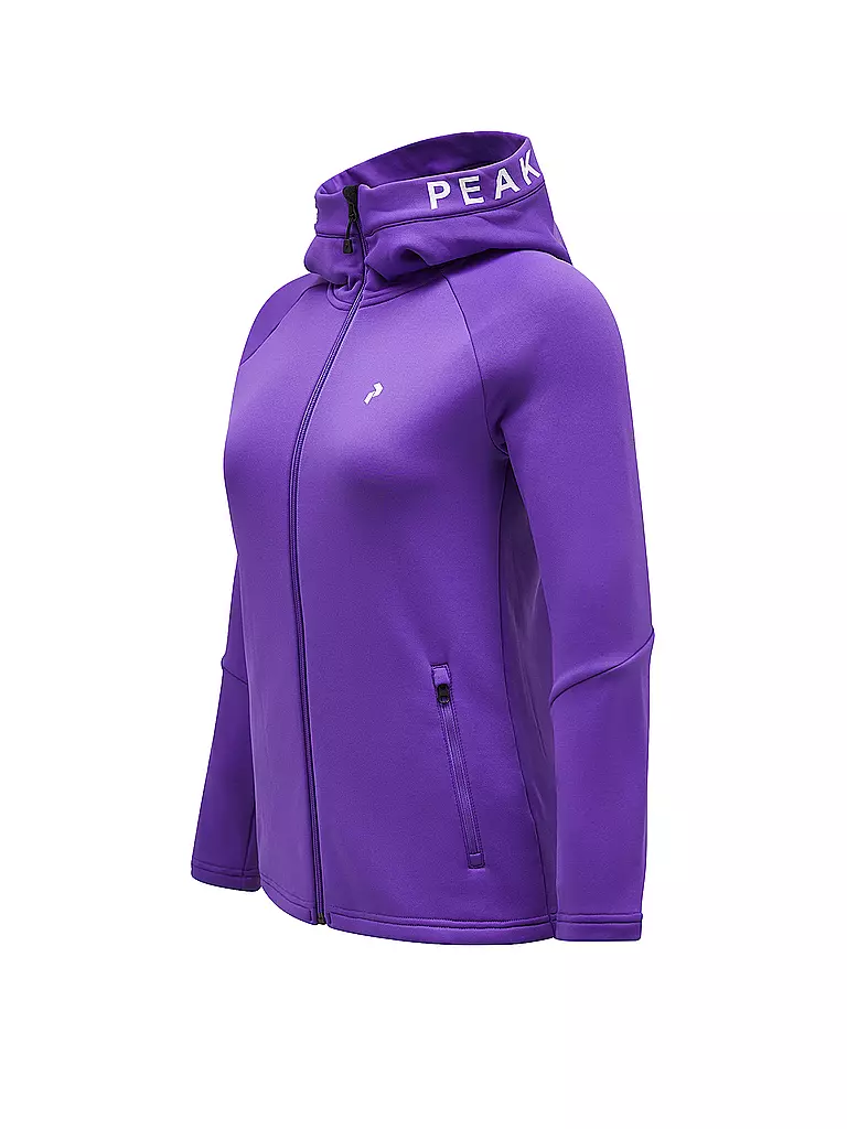 PEAK PERFORMANCE | Damen Unterziehjacke Rider Hoodie | lila