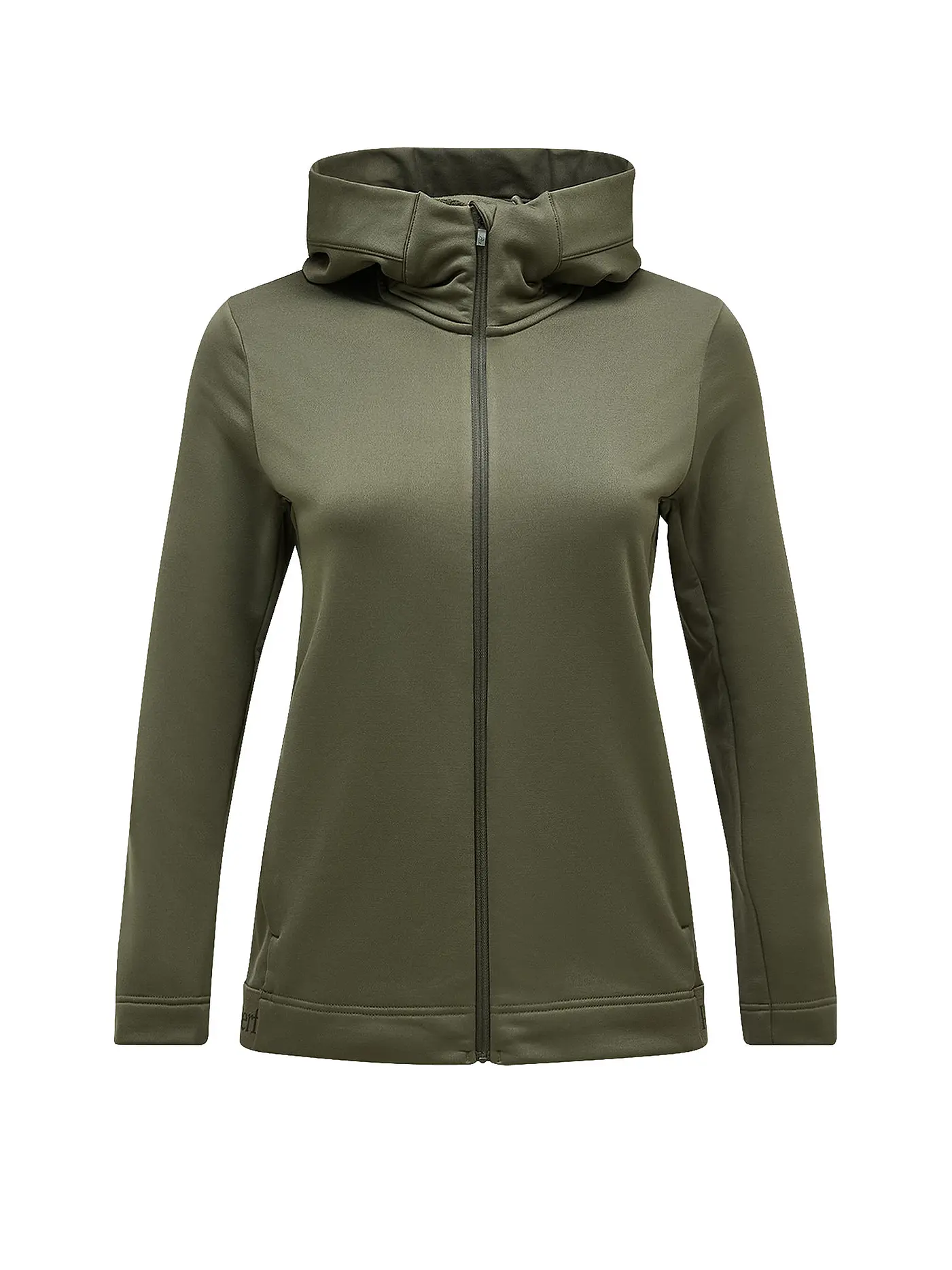 PEAK PERFORMANCE | Damen Unterziehjacke Rider Tech Zip Hoodie | olive